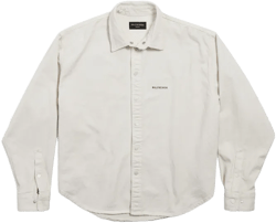 Women's Large Fit Shirt in White