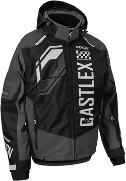 Castle X Men's Strike G5 Jacket (Black/Charcoal/Silver - X-Large)