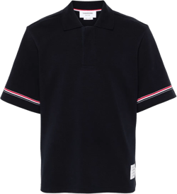 RWB-stripe polo shirt