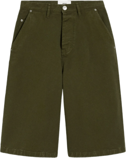 wide-leg Bermuda shorts