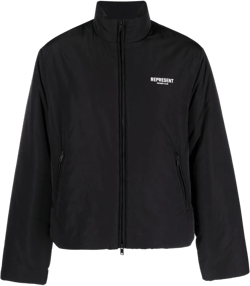 Owners' Club Nylon Puffer Jacket In Black