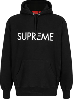Capital logo-print hoodie