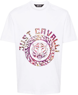 logo-print cotton T-shirt