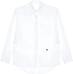 long-sleeved cotton shirt