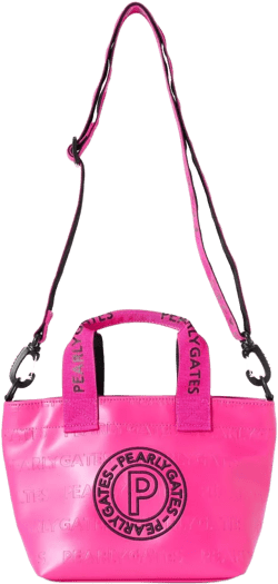 logo-embroidered tote bag