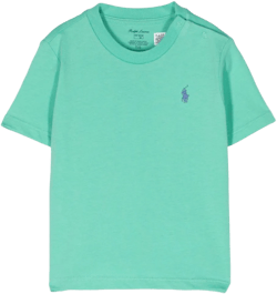 logo-patch cotton T-shirt