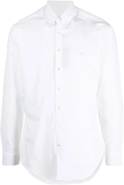 button-down fitted shirt