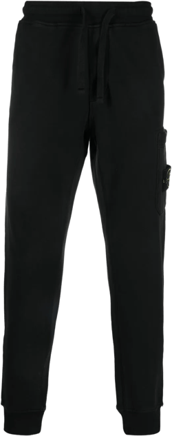 Compass-patch track pants