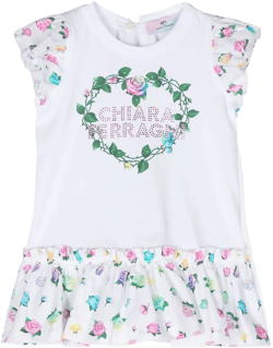 rhinestone-logo dress