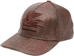 Pegaso paisley-print baseball cap