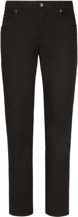 logo-plaque slim-fit jeans
