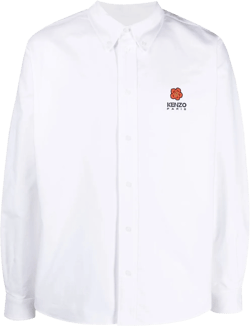 Boke flower signature motif shirt