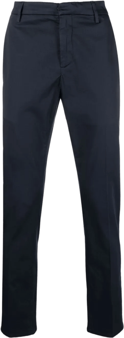 cropped slim-fit chinos