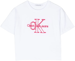 logo-embroidered cotton T-shirt