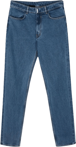 logo-plaque slim-fit jeans