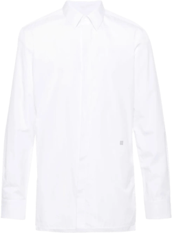 4G-motif cotton shirt