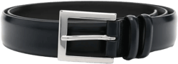 leather adjustable-fit belt