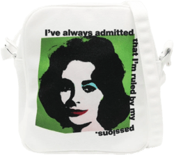 x Andy Warhol Liz canvas crossbody bag