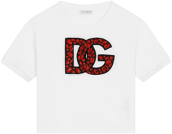 crystal-embellished cotton T-shirt