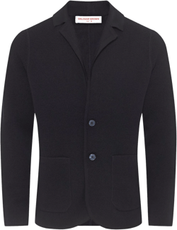 Merino Wool Rainer Blazer In Blau