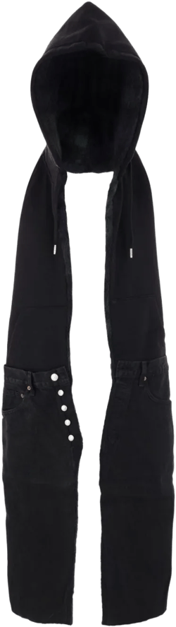 hooded scarf