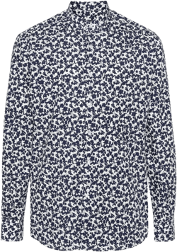 floral-print shirt