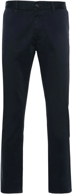 slim-fit cotton chinos