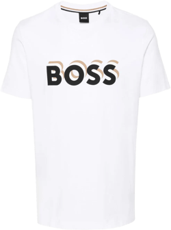logo-print cotton T-shirt