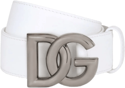 DG-logo leather belt