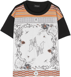 illustration-print cotton T-shirt