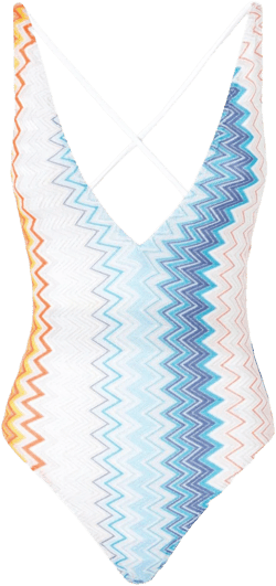 zigzag swimsuit
