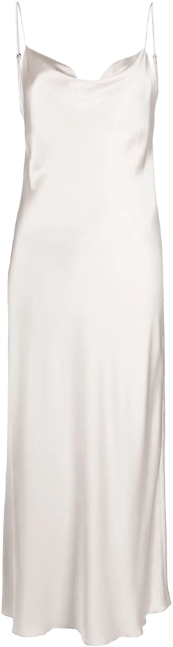 silk midi dress