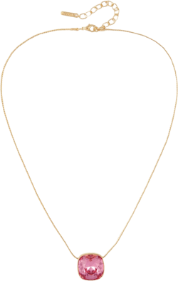 1990s D'orlan crystal-pendant necklace