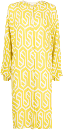 Marrakesh geometric-print kaftan