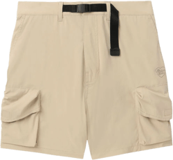 belted cargo shorts