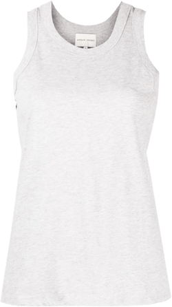 round-neck cotton tank top