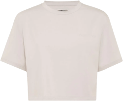 cropped crew-neck T-shirt