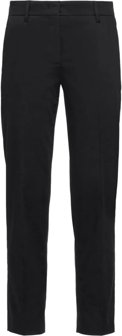 cropped tailored trousers