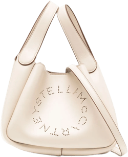 perforated-logo tote bag