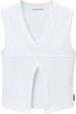 V-neck tank top