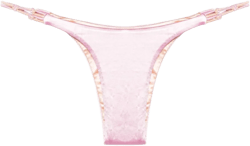 Grand satin bikini bottoms