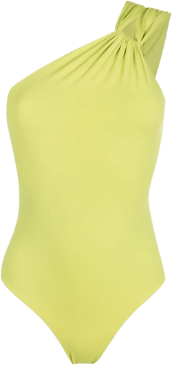 one-shoulder swimsuit