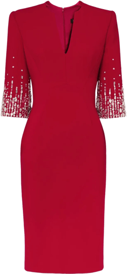 Biela midi dress