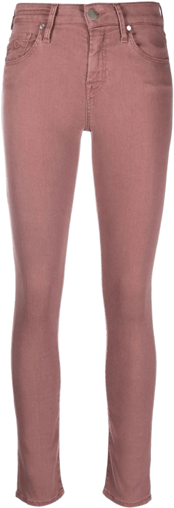 mid-rise skinny jeans