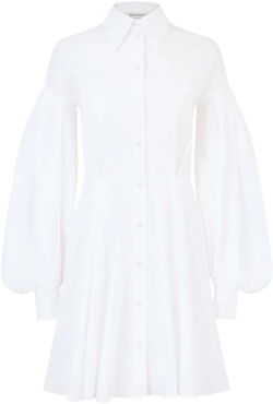 puff sleeves minidress