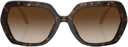 Crystal oversize-frame sunglasses