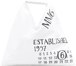 numbers-motif tote bag