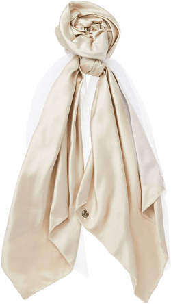 Birdy satin scrunchie