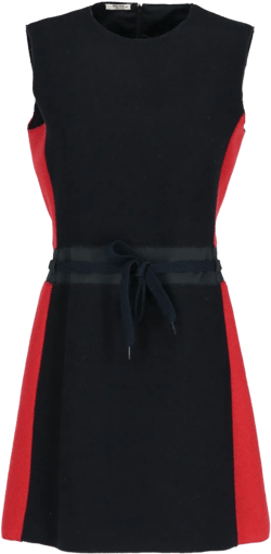 2000s tied-waist dress