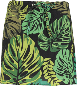 tropical print skirt 